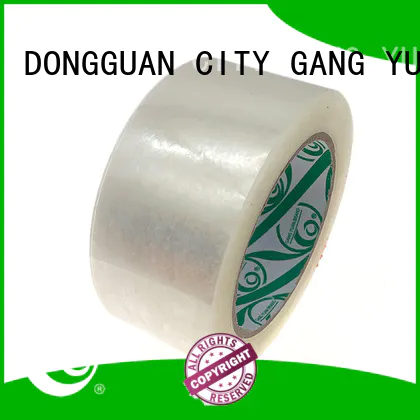 Gangyuan super clear adhesive tape wholesale for home mailing