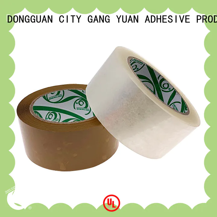 Gangyuan super clear bopp tape supplier for moving boxes