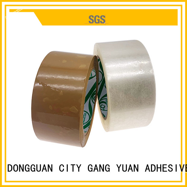 Gangyuan color adhesive tape supplier for carton sealing