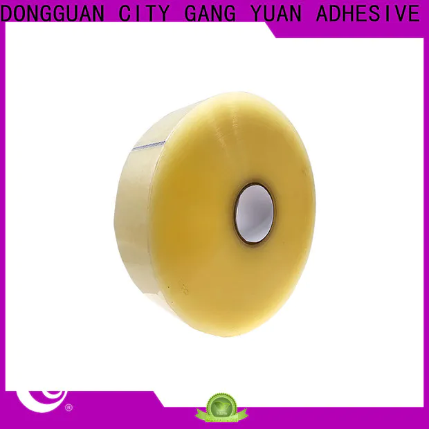 Gangyuan economic grade bopp tape supplier for home mailing