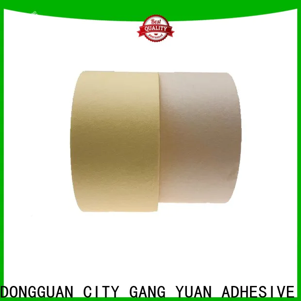Gangyuan high temperature masking tape painting factory price for indoors
