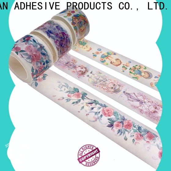 Gangyuan factory price red washi tape directly sale bulk production