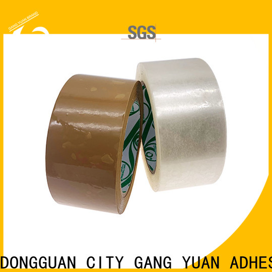 Gangyuan economic grade bopp tape supplier for carton sealing