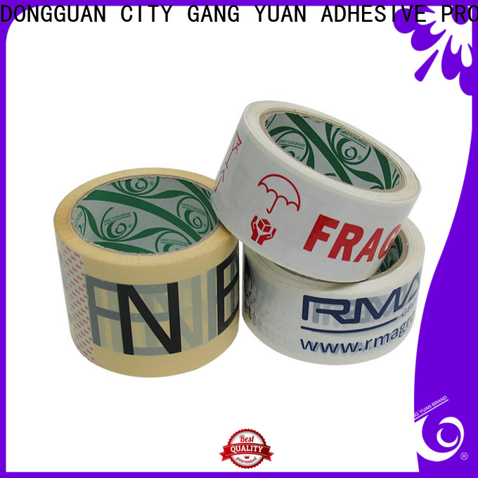 Gangyuan cold-resistant bopp tape supplier for carton sealing