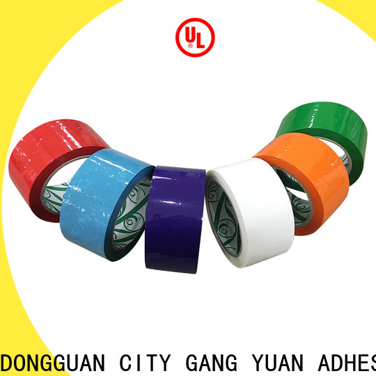 Gangyuan no noise opp tape supplier for carton sealing