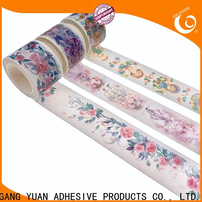 Gangyuan animal print washi tape wholesale for sale