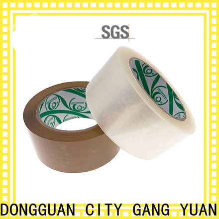 Gangyuan opp clear tape supplier for carton sealing