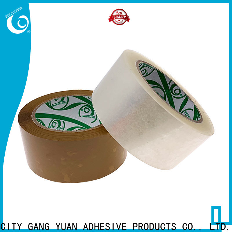 Gangyuan color aluminum adhesive tape wholesale for carton sealing