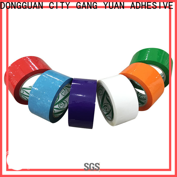 Gangyuan color colored packing tape supplier for home mailing