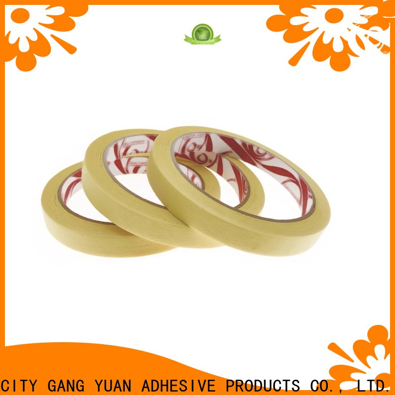 Gangyuan industrial masking tape company for various surfaces