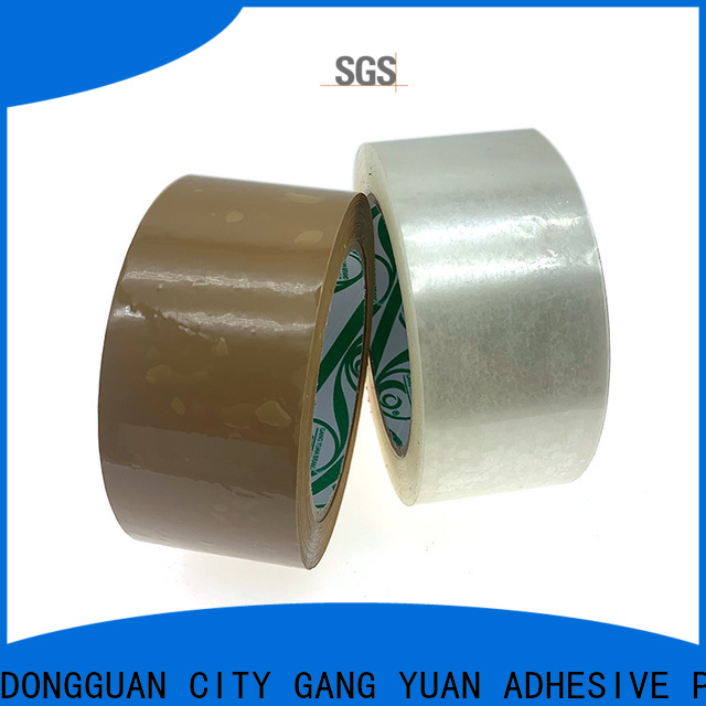 Gangyuan super clear printed adhesive tape wholesale for home mailing