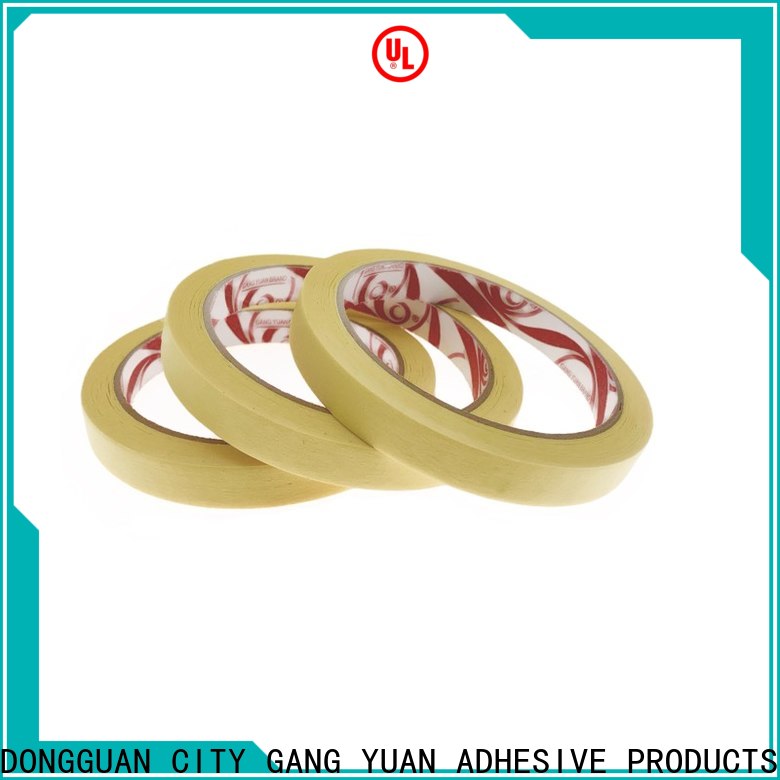 Gangyuan low temperature high temperature masking tape company for Outdoors