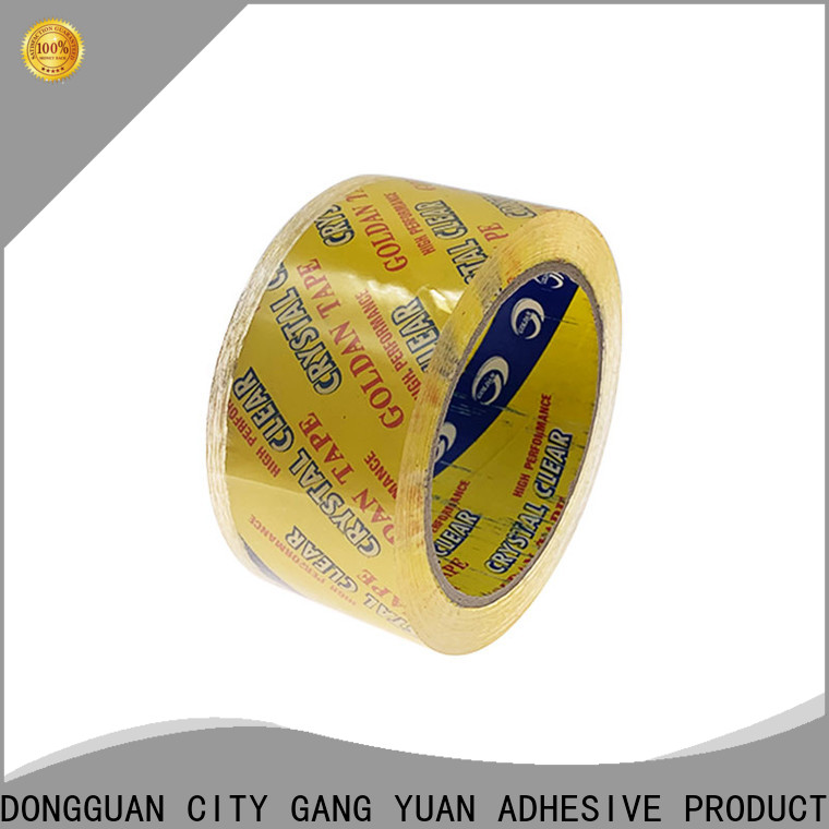 Gangyuan no noise opp clear tape Suppliers for moving boxes