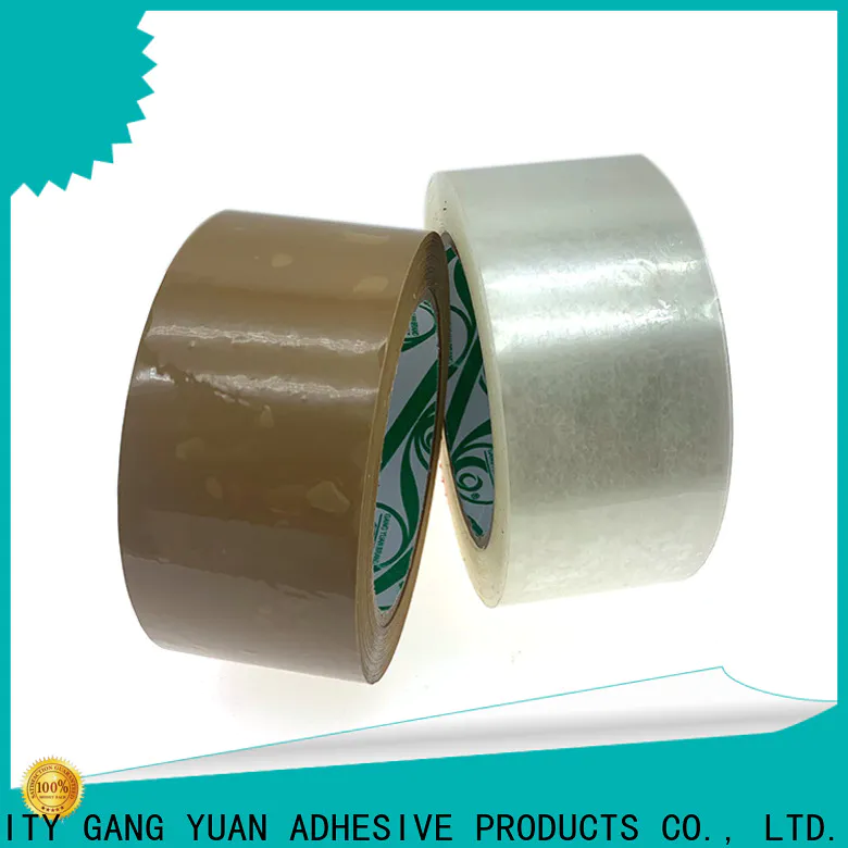 Gangyuan opp brown tape Suppliers for carton sealing