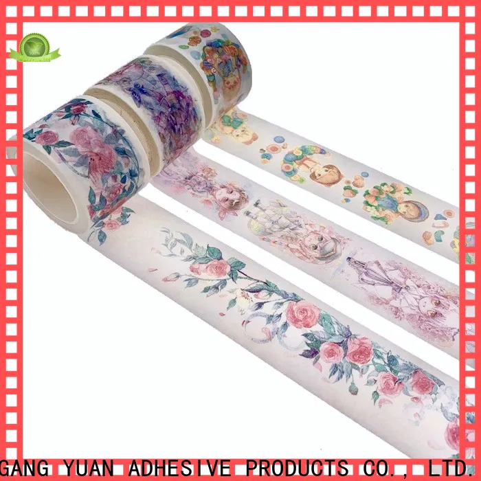 Gangyuan Best colored washi tape factory direct supply bulk production