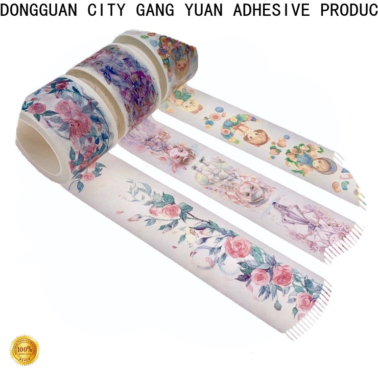 Gangyuan fabric washi tape for business bulk buy