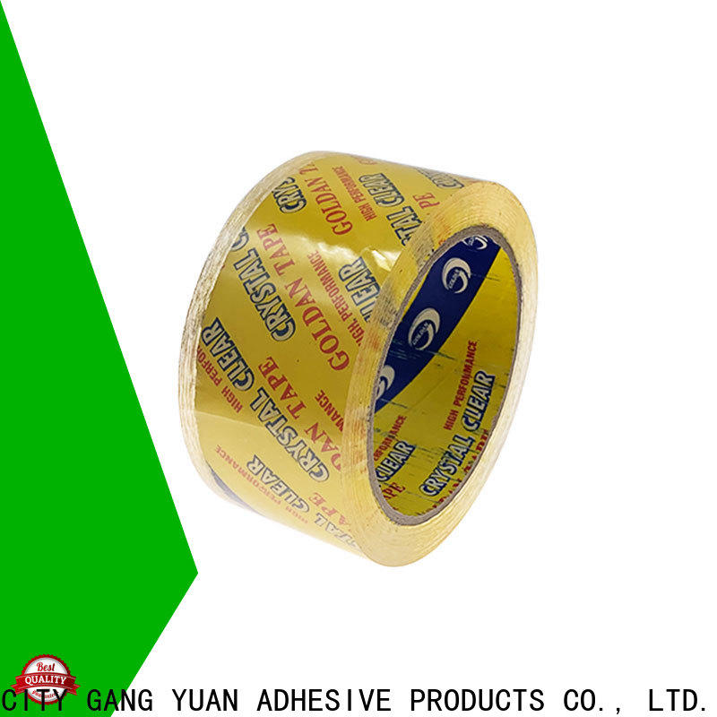 Gangyuan adhesive bopp tape wholesale for moving boxes