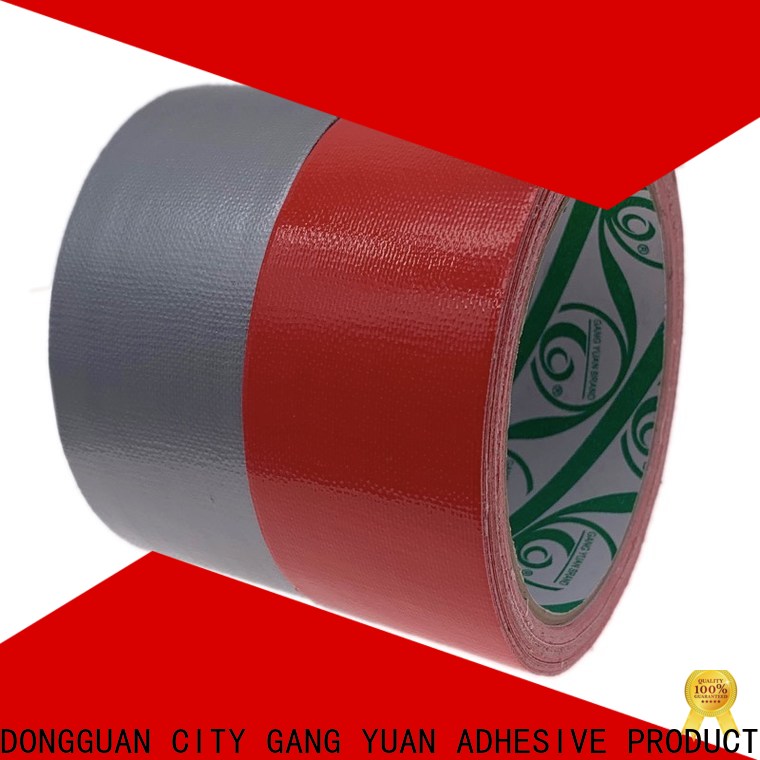 Gangyuan best price black duct tape factory direct supply for sale