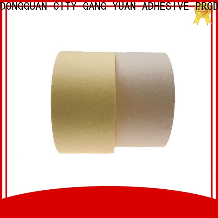 Gangyuan Top flexible masking tape Supply for various surfaces