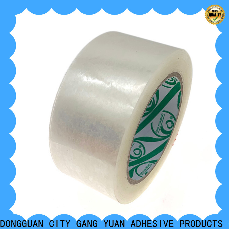 Gangyuan no noise opp packaging tape supplier for home mailing