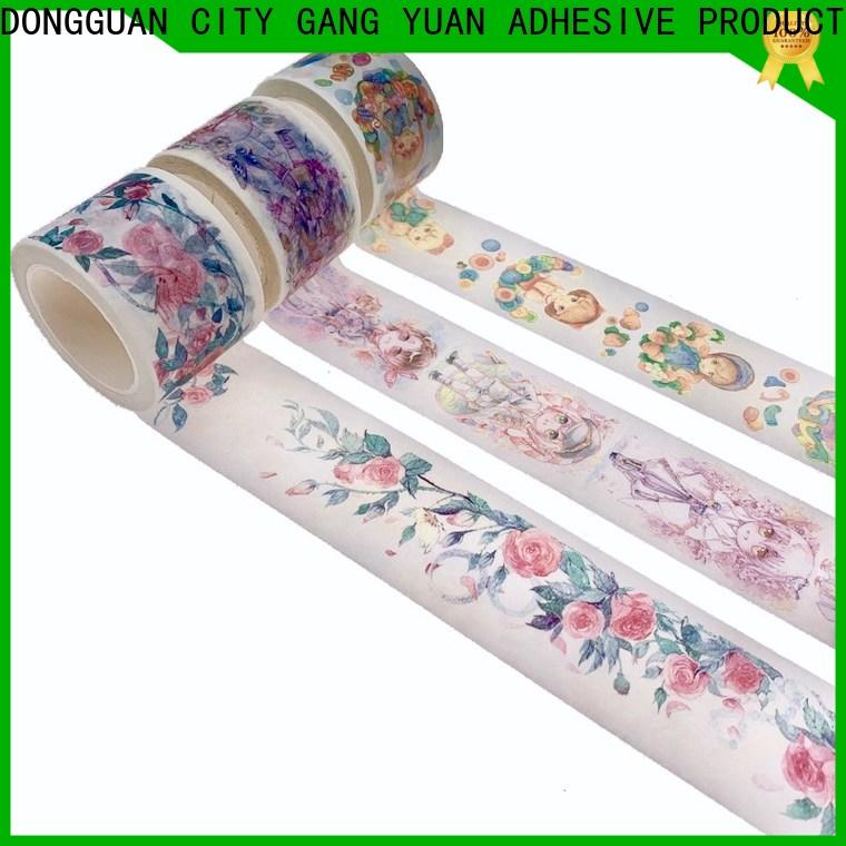 Gangyuan high quality floral washi tape Suppliers on sale