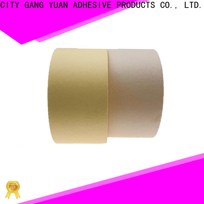 Gangyuan middle temperature transparent masking tape Supply for various surfaces