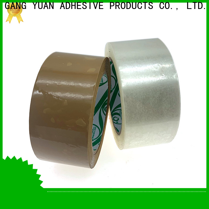 Gangyuan bopp jumbo roll manufacturers for carton sealing