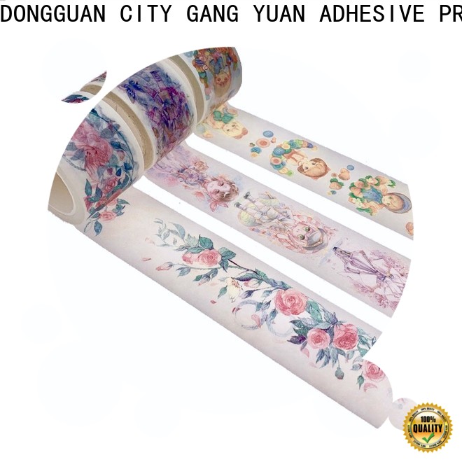 Gangyuan transparent washi tape directly sale bulk production