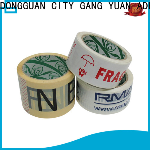 Gangyuan color printed packing tape factory for home mailing