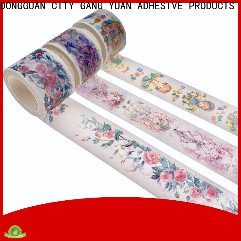 Gangyuan professional calendar washi tape best manufacturer for promotion