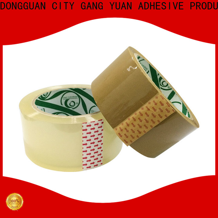 Gangyuan clear moving tape for business for carton sealing