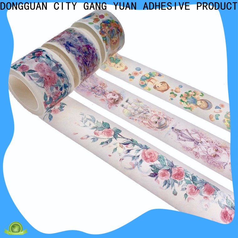 Gangyuan worldwide decorative washi tape series for promotion