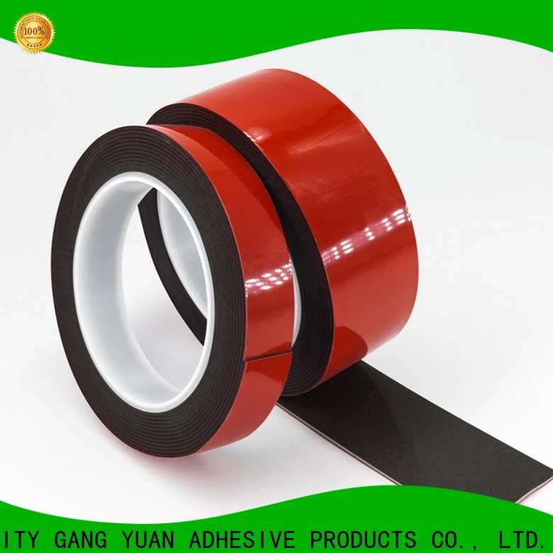 Gangyuan double sided vhb foam tape with good price on sale