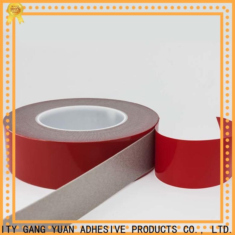 Gangyuan double sided vhb foam tape manufacturers on sale