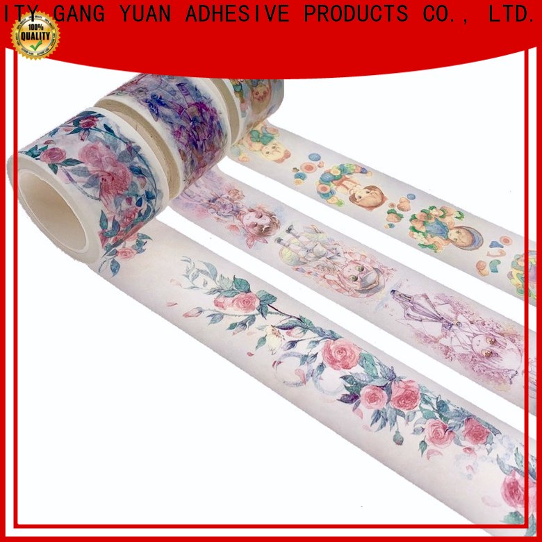 Gangyuan hot-sale christmas washi tape Supply for packaging