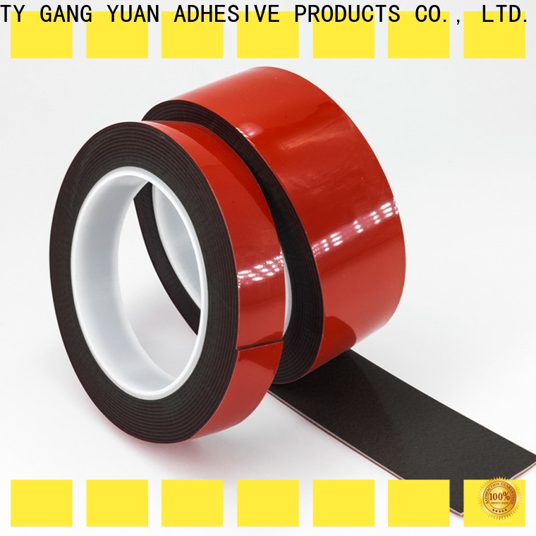 Gangyuan red vhb tape design for packaging