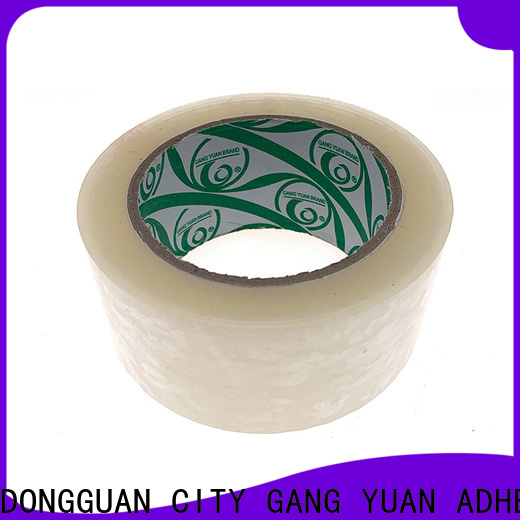 Gangyuan no noise super adhesive double sided tape wholesale for carton sealing
