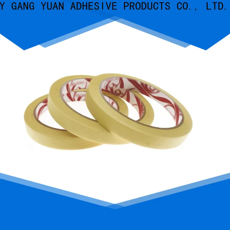 Gangyuan paper masking tape reputable manufacturer for Outdoors