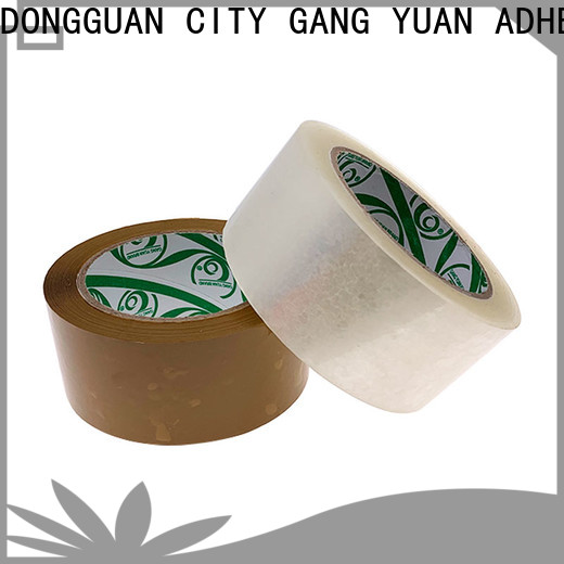 Gangyuan super clear colored packing tape factory for moving boxes