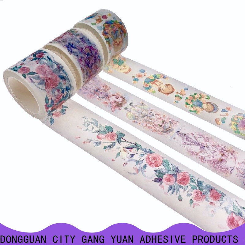 Gangyuan custom washi tape from China for packaging