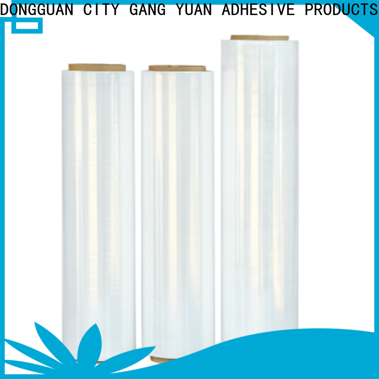 Gangyuan best price polyethylene stretch film factory
