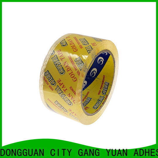 Gangyuan printed bopp tape company for carton sealing
