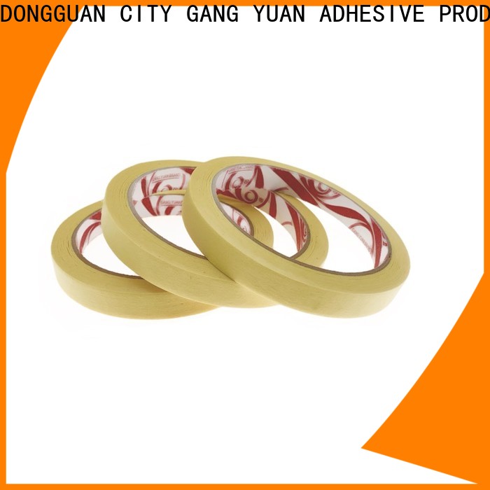 Gangyuan high temperature adhesive masking tape order now for various surfaces