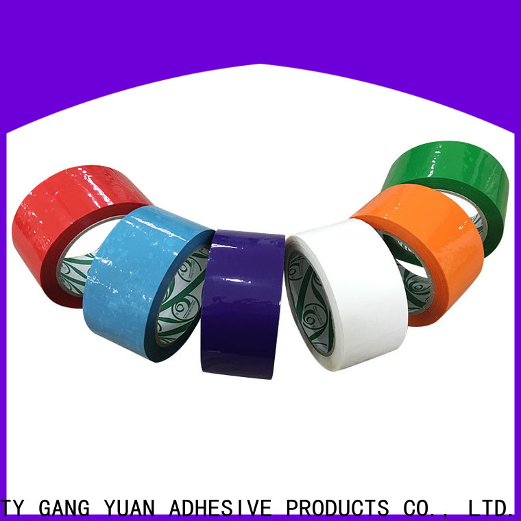 Gangyuan waterproof adhesive tape manufacturers for carton sealing