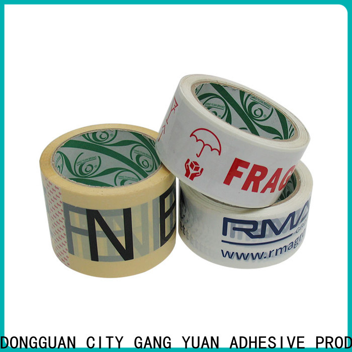 Gangyuan clear packaging tape supplier for carton sealing
