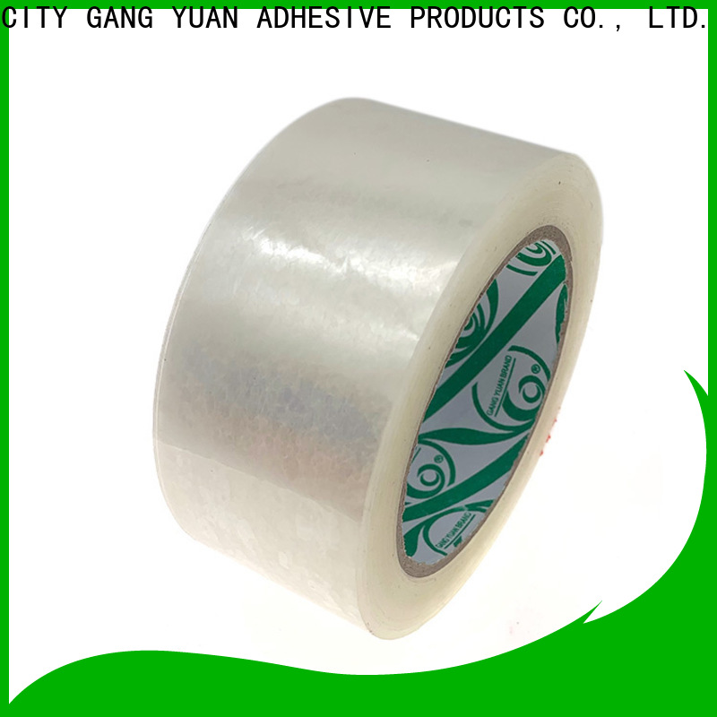 Gangyuan Best opp printed tape company for carton sealing