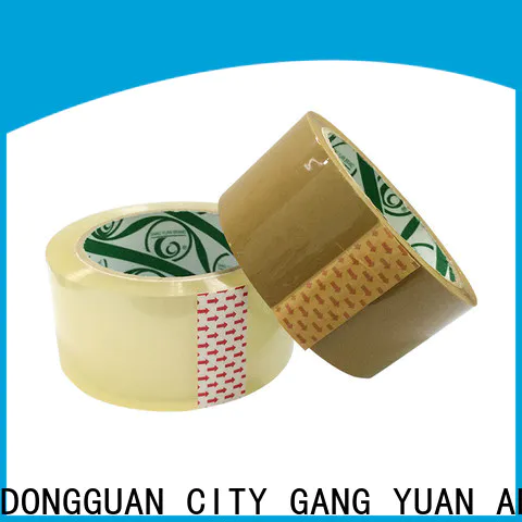 Gangyuan super clear kraft packaging tape factory