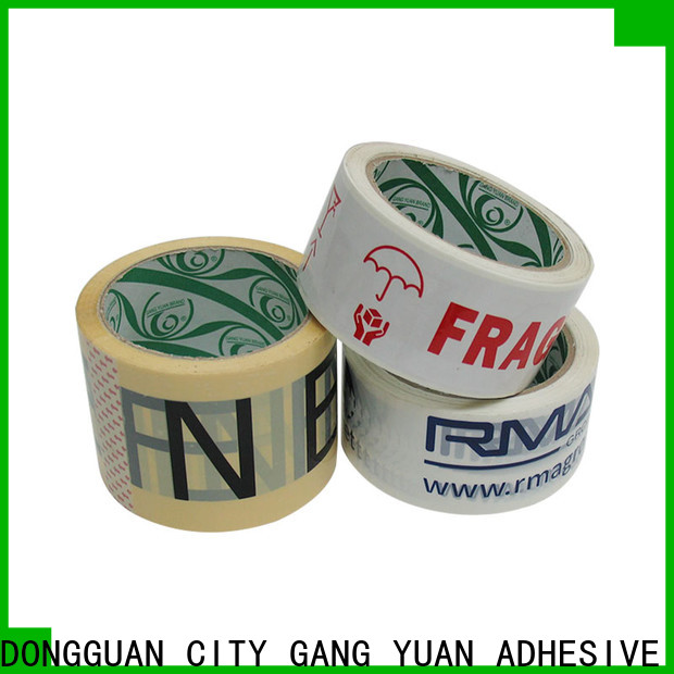 Gangyuan printed bopp tape inquire now for moving boxes
