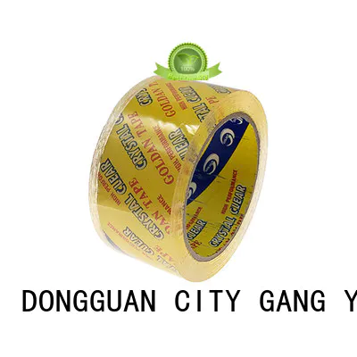 Gangyuan super clear opp tape supplier for moving boxes