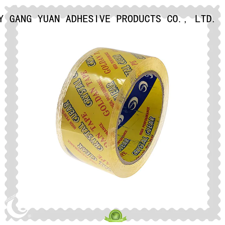 Gangyuan color opp tape supplier for moving boxes
